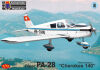 Piper PA-28"Cherokee 140" Over Europe 2