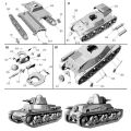 Hotchkiss H39 with the 37mm SA38 gun 1/7