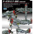 P-47D+F-86E 