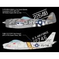 P-47D+F-86E 