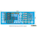 WWII US M18 Hellcat 805TD decal set 1/35