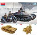 German Panzer I Ausf.B & Motorcycle 1/35