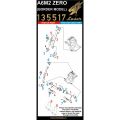 A6M2 Zero (laser)Seatbelts 1/35