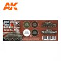 British Army Colors North-West Europe 3G