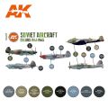 Soviet Aircraft Colors 1941-1945 SET 3G