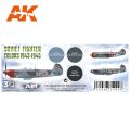 Soviet Aircraft Colors 1943-1945 SET 3G