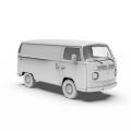 T2 Model 1972 Commercial Van 1/35