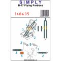 B-17 Simply Seatbelts 1/48