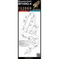 Bf 109G-4 (laser) Pásy 1/32