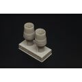 F-16 PW229 Emgine nozzle 1/144