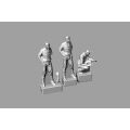 US Navy Sailors for WW2 Dioramas 1/144