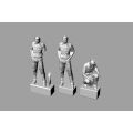 US Navy Sailors for WW2 Dioramas 1/144