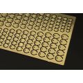 Inspection plates-round circular 1/32