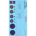 Tempest Mk.V serie 1 Markingy+popisky