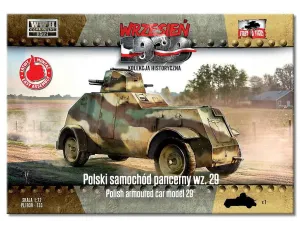 Polish armoured car model 29 1/72
