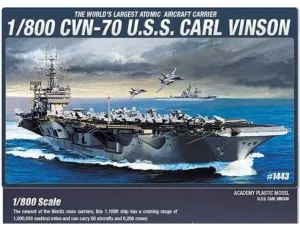 USS CARL VINSON 1/800