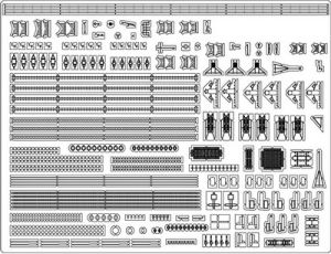 IJN Ships Etching Parts 1/350