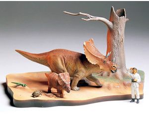 Chasmosaurus Diorama