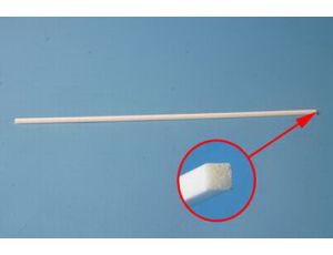Plastic Beams 5mm Square (6pcs.)