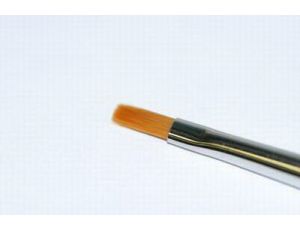 High Finish Flat Brush No.0