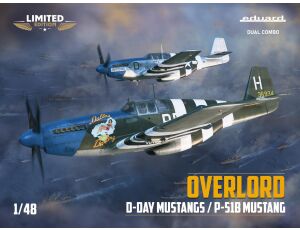 OVERLORD:D-DAY MUSTANGS Dual Combo 1/48