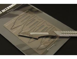 Stainless saw for scalpel holder No.3