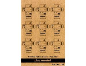Combat Ration Boxes-Post War