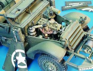 US Troop Carrier Halftrack engine set