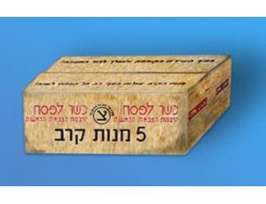 Combat Ration Boxes, Israel