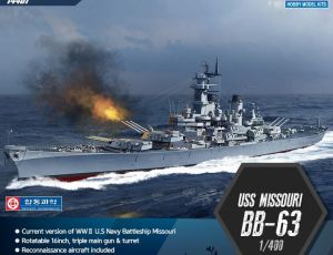 USS Missouri BB-63 1/400