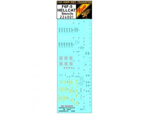F6F-5 Hellcat Stencils