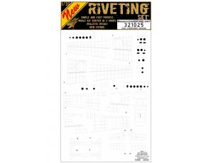 Bf 109E-3/7 nýtovací sada