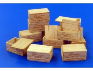 US wooden crates/US bedny na kond.mléko