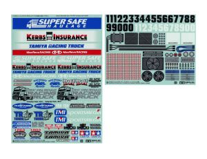 1/14 Racing Truck Stickers