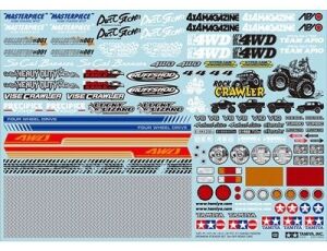 Off-Road Car Sponsor Stickers