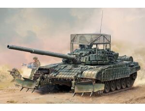 Russian T-72B1 with KTM-6 & Grating Armo