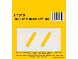 Multi-shift Razor Saw