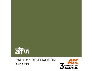 RAL 6011 Resedagrün  17ml