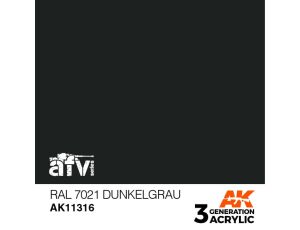 RAL 7021 Dunkelgrau  17ml