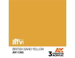 British Sand Yellow 17ml