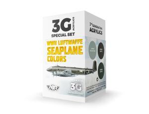 WWII Luftwaffe Seaplane COLORS SET 3G