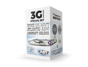WWII US Navy ASW Aircraft COLORS SET 3G