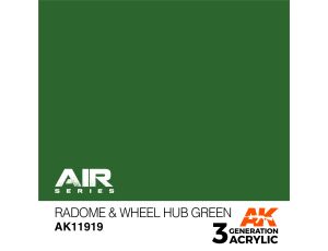 Radome & Wheel Hub Green 17ml