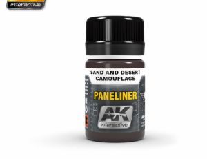 Paneliner for Sand and Desert Camo