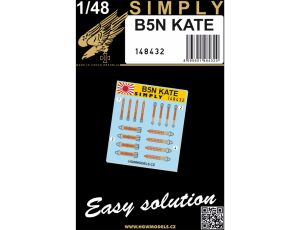 B5N Kate Simply Seatbelts 1/48