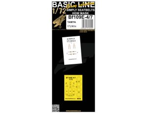 Bf 109E-4/7 Basic line