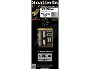 Bf 109K-4 Kotare (laser) Pásy 1/32