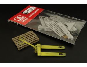 Pallet truck w/palette