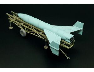 Feuerlilie F-55 Flakrakete w/dolly 1/72