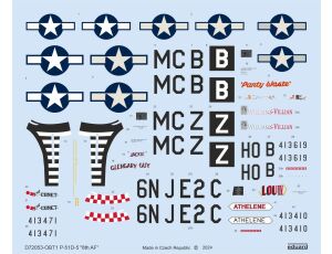P-51D-5"8th AF" 1/72 obtisky